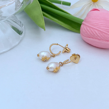Ženski set nakita: morski motiv s rhinestones, metalni elementi, ogrlica s lancem od perlica, naušnice, prsten i narukvica