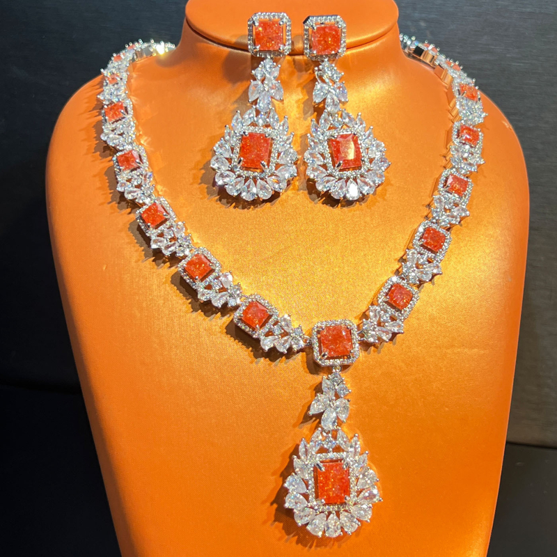 Ékszerszett - Réz; Elektroplakálás; Ruházat + Fülbevalók; Vintage Stílus; Őszi 2025 Kiadás