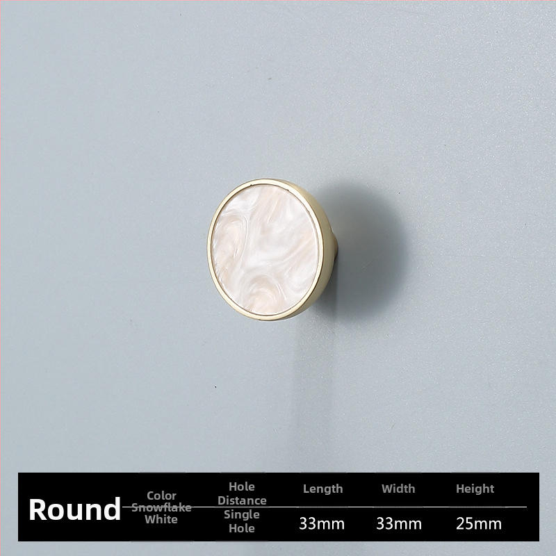 Skapja un garderobes durvju rokturis - Four-leaf Clover modelis, cinka sakausējums, elektroplatēšana, viegls luksusa stils