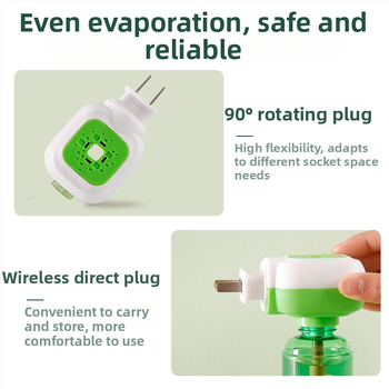 Cat Neighbor Plug-in električni tekući repelent protiv komaraca, bez mirisa, za djecu stariju od 3 godine, 45 ml