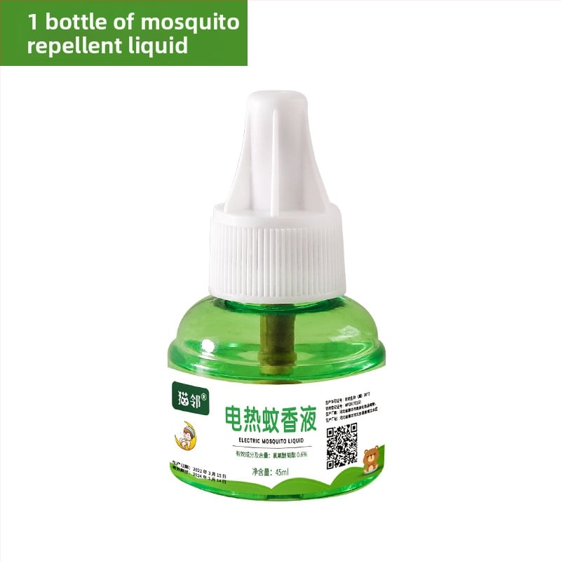 Cat Neighbor Plug-in električni tekući repelent protiv komaraca, bez mirisa, za djecu stariju od 3 godine, 45 ml