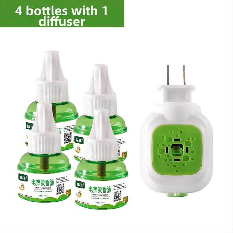 Cat Neighbor Plug-in električni tekući repelent protiv komaraca, bez mirisa, za djecu stariju od 3 godine, 45 ml