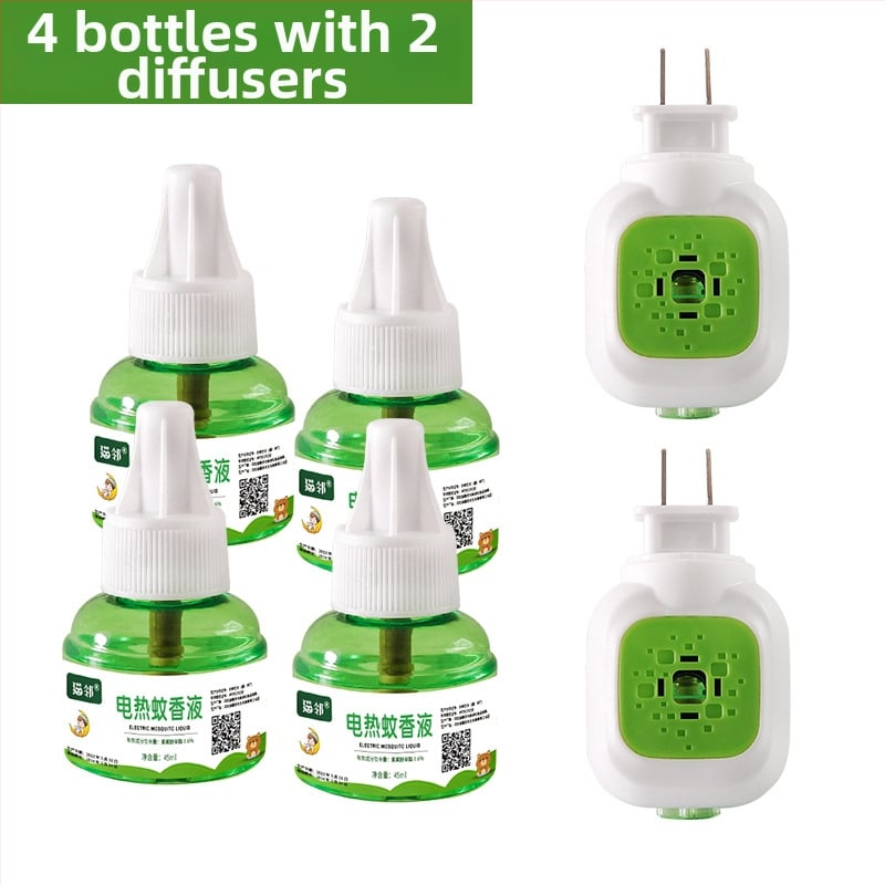 Cat Neighbor Plug-in električni tekući repelent protiv komaraca, bez mirisa, za djecu stariju od 3 godine, 45 ml