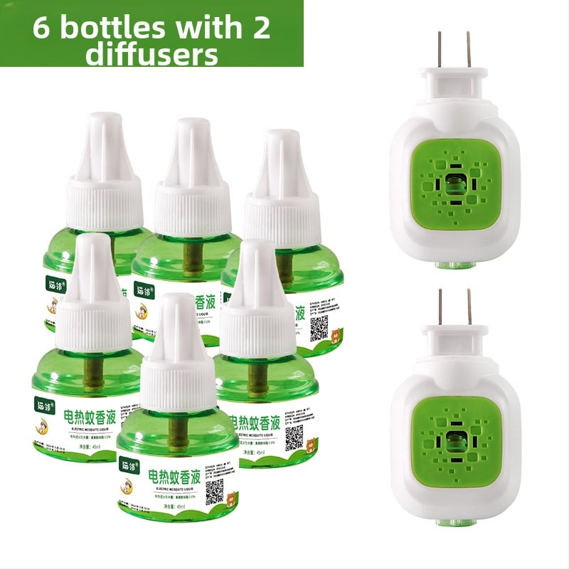 Cat Neighbor Plug-in električni tekući repelent protiv komaraca, bez mirisa, za djecu stariju od 3 godine, 45 ml