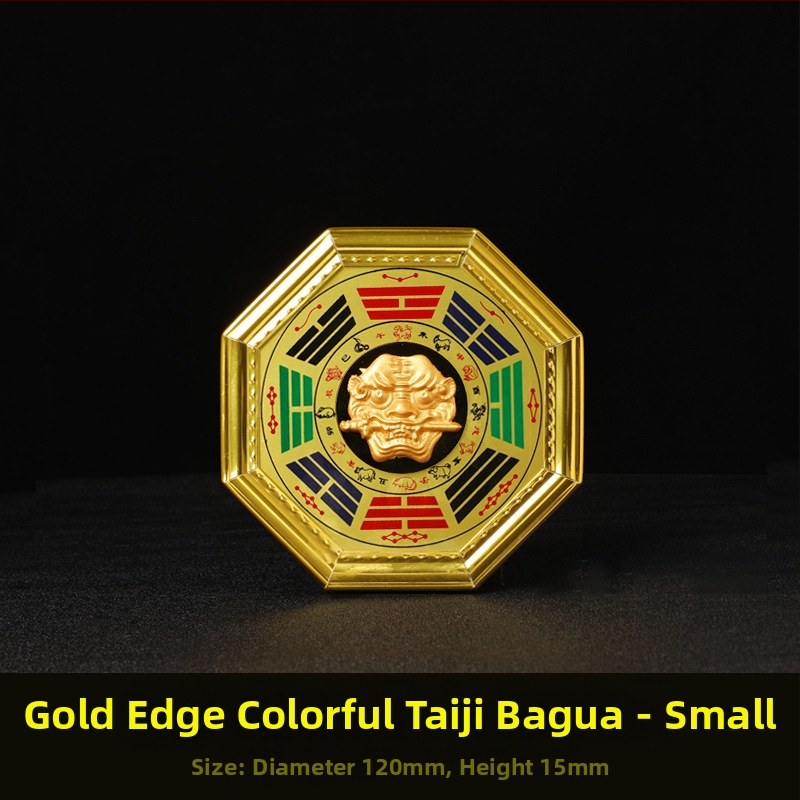 Bagua Tai Či karājas kulons ar tīģa galvu - Materiāls: koks un alumīnija plāksne; Kategorija: Bagua; Reliģija: taoisms; Neto svars: 0,14 kg; Zīmols: Jinlun Craftsmanship