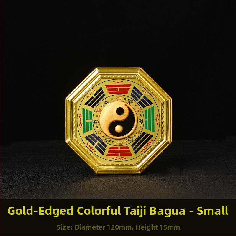 Bagua Tai Či karājas kulons ar tīģa galvu - Materiāls: koks un alumīnija plāksne; Kategorija: Bagua; Reliģija: taoisms; Neto svars: 0,14 kg; Zīmols: Jinlun Craftsmanship