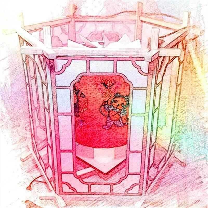 Φανάρι με περιστρεφόμενο μηχανισμό και ηλεκτροκινητήρα – κιτ DIY για οικογένεια, με σχέδιο χειροποίητου βασιλικού φαναριού