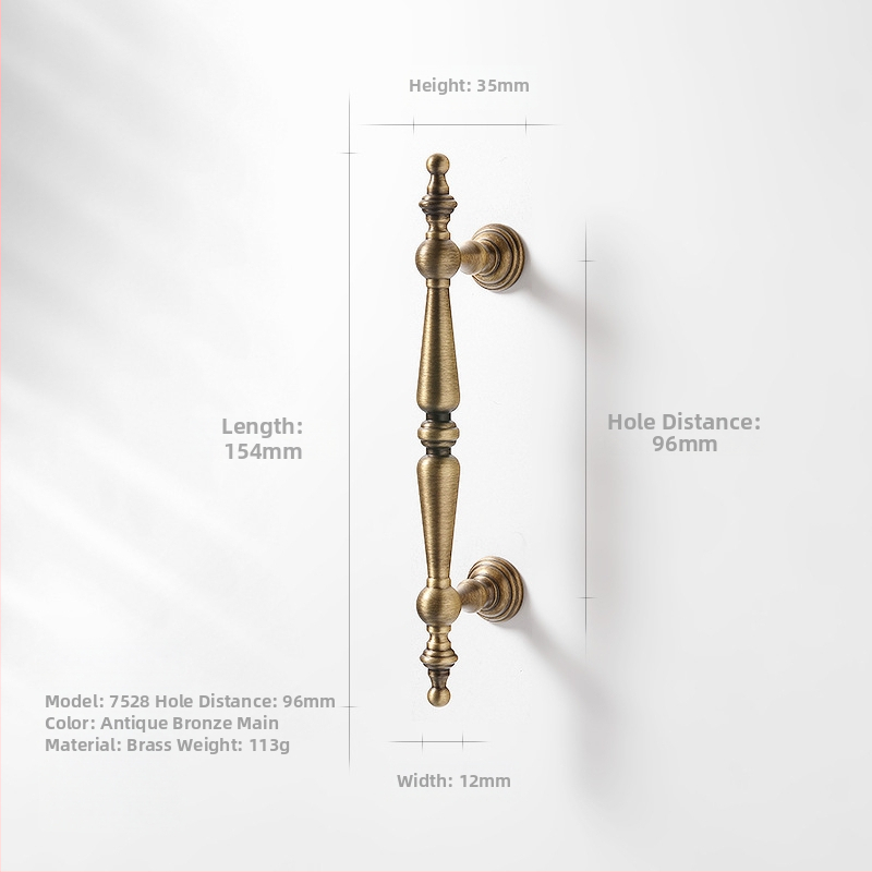 Gardrobes skapja rokturis, vara, CNC apstrāde, virsmas uzstādīšana, apaļš ar vienu caurumu