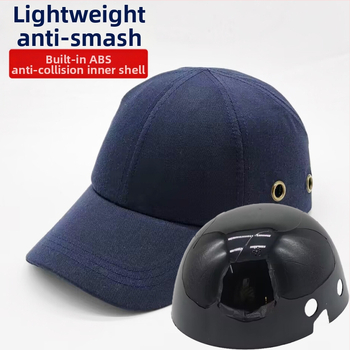 Celtniecības drošības cepure ar ABS iekšējo korpusu – pret sadursmēm, elpojoša, unisex, pieaugušajiem