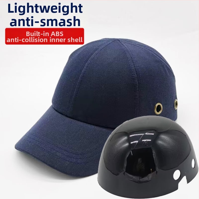 Celtniecības drošības cepure ar ABS iekšējo korpusu – pret sadursmēm, elpojoša, unisex, pieaugušajiem