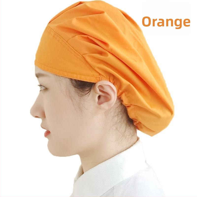 Baotou kapa za prehrambenu industriju – Prozirna pamuk-polyester, kupolasti vrh, prilagođeni logotip, za odrasle, sve sezone