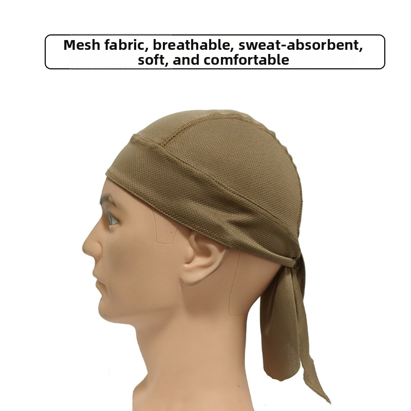 Ποδηλατικό καπέλο-μάσκα ενηλίκων από διχτυωτό ύφασμα με γρήγορο στέγνωμα, αντηλιακή προστασία, για εξωτερικές αθλητικές δραστηριότητες, unisex