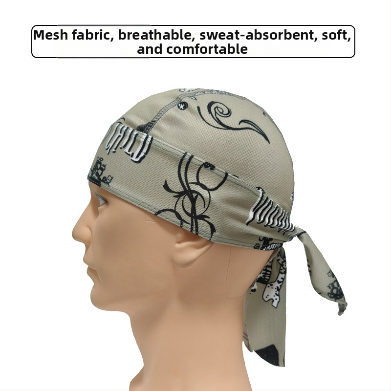 Ποδηλατικό καπέλο-μάσκα ενηλίκων από διχτυωτό ύφασμα με γρήγορο στέγνωμα, αντηλιακή προστασία, για εξωτερικές αθλητικές δραστηριότητες, unisex