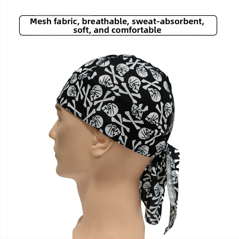 Ποδηλατικό καπέλο-μάσκα ενηλίκων από διχτυωτό ύφασμα με γρήγορο στέγνωμα, αντηλιακή προστασία, για εξωτερικές αθλητικές δραστηριότητες, unisex