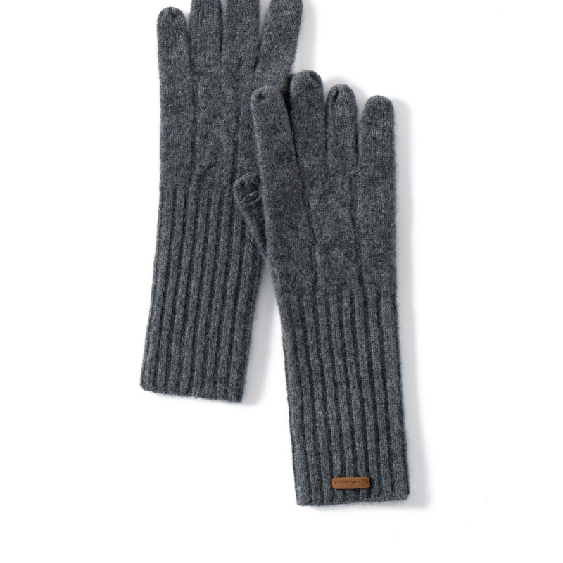 Γυναικείες γάντες κασμίρι με διαχωρισμένους δακτύλους – Jacquard ύφανση, διατήρηση ζέστης, χειμώνας-άνοιξη-φθινοπωρινή περίοδος