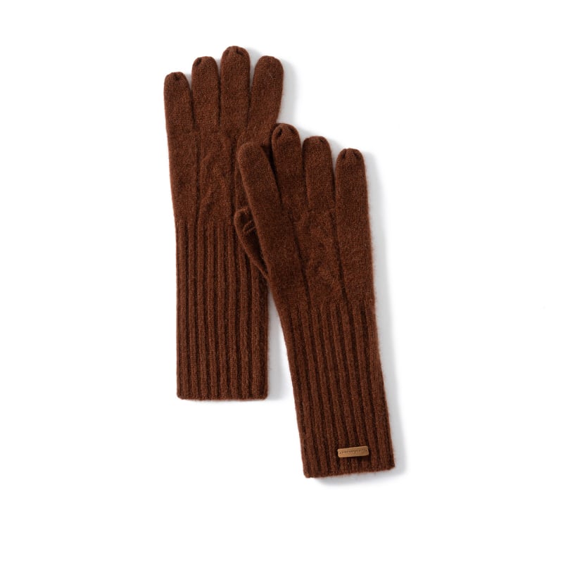 Γυναικείες γάντες κασμίρι με διαχωρισμένους δακτύλους – Jacquard ύφανση, διατήρηση ζέστης, χειμώνας-άνοιξη-φθινοπωρινή περίοδος