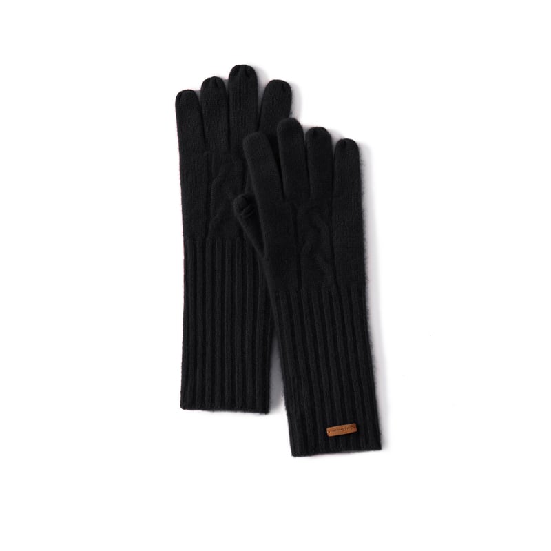 Γυναικείες γάντες κασμίρι με διαχωρισμένους δακτύλους – Jacquard ύφανση, διατήρηση ζέστης, χειμώνας-άνοιξη-φθινοπωρινή περίοδος
