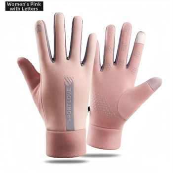 Χειμερινά γάντια ποδηλασίας Unisex – Ανθεκτικά στον άνεμο, με επένδυση φλίς, ευαισθησία στην αφή, αδιάβροχα, αντιολισθητικά, για εξωτερικές δραστηριότητες