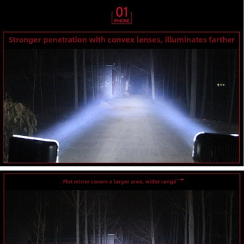 LED φανάρι φορτηγού 90W, 12-80V, IP67, 4200 lm