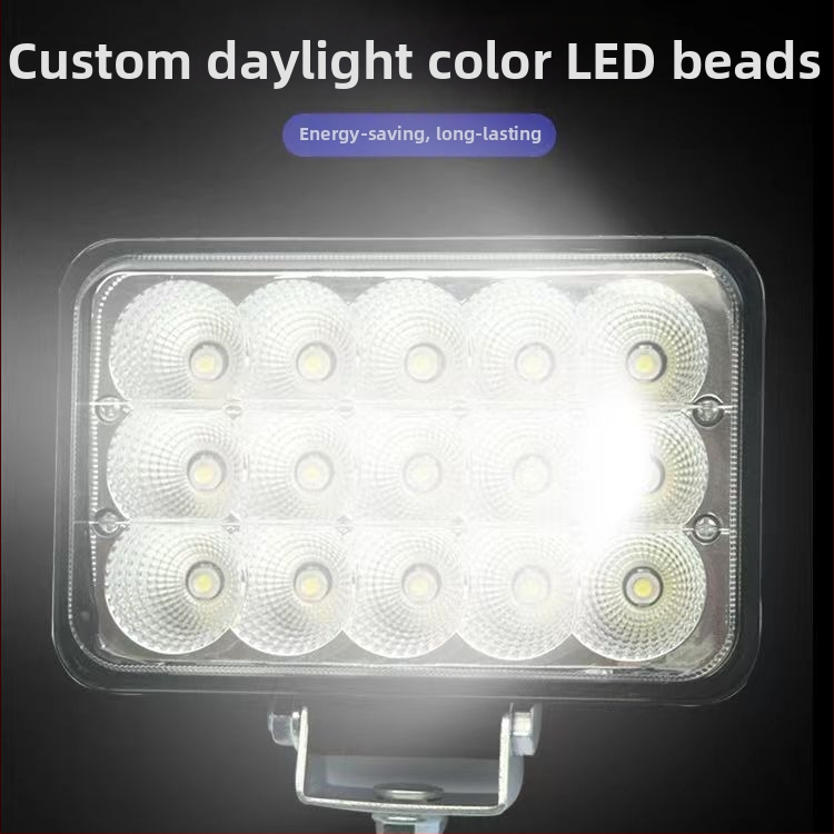 LED priekinis žibintas sunkvežimiui 90W, 12-80V, IP67, 4200 lm