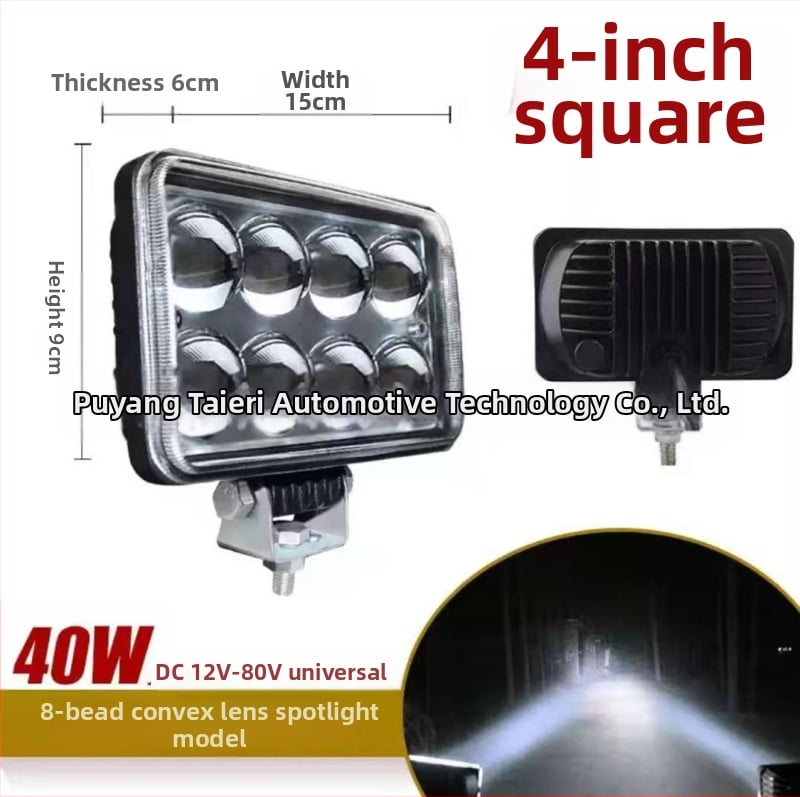 LED φανάρι φορτηγού 90W, 12-80V, IP67, 4200 lm