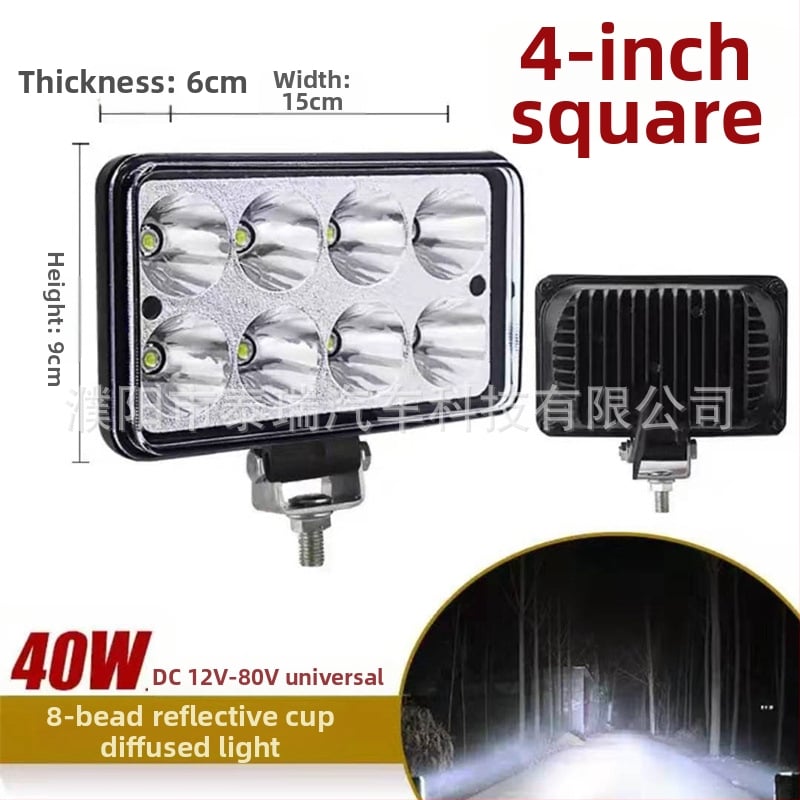 LED φανάρι φορτηγού 90W, 12-80V, IP67, 4200 lm