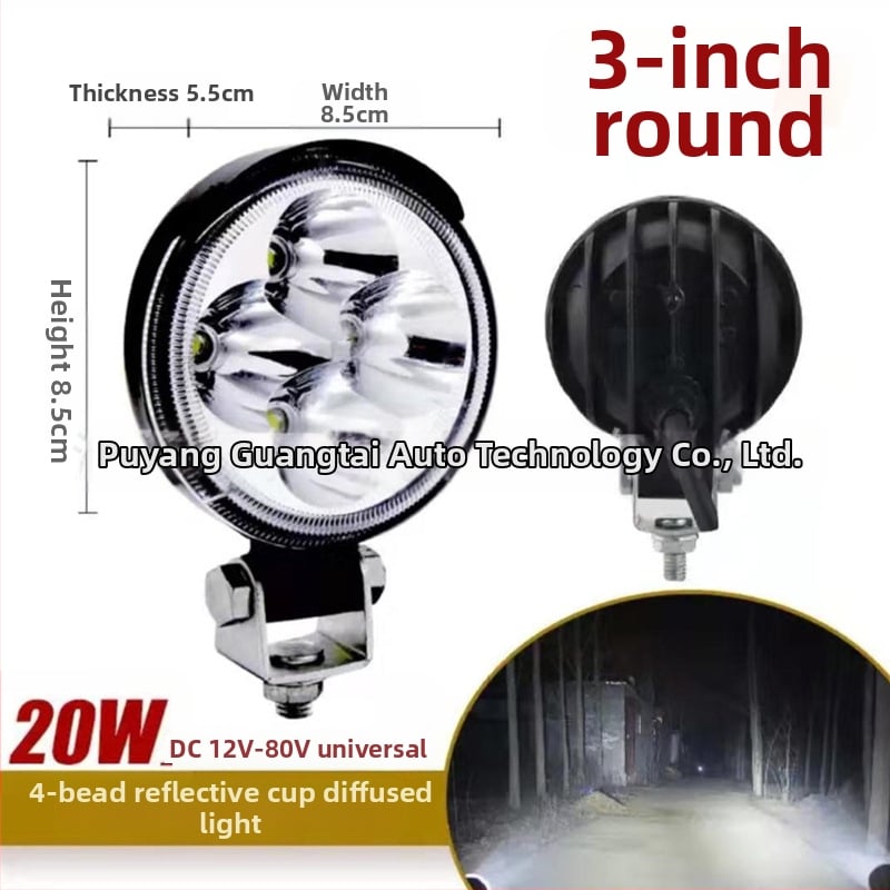 LED φανάρι φορτηγού 90W, 12-80V, IP67, 4200 lm