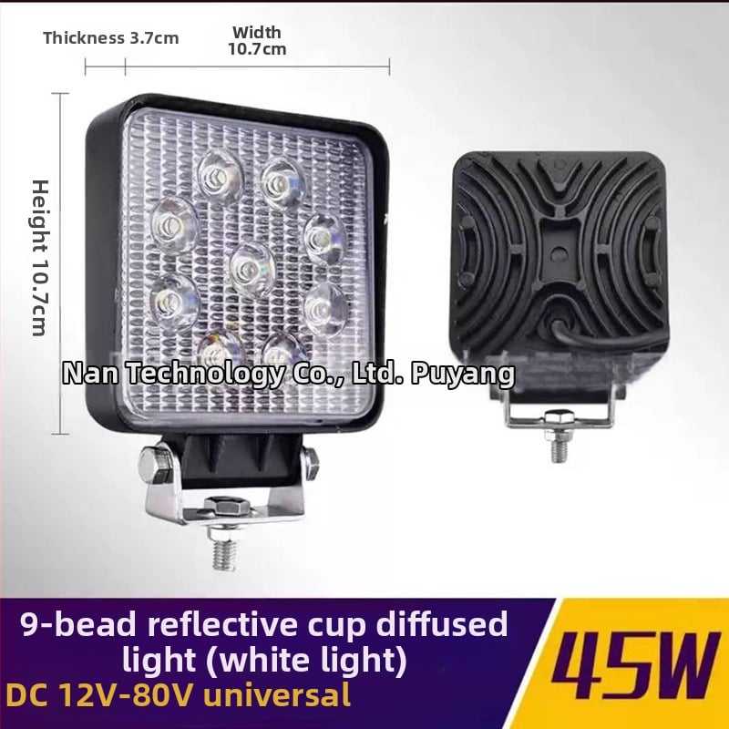 LED φανάρι φορτηγού 90W, 12-80V, IP67, 4200 lm