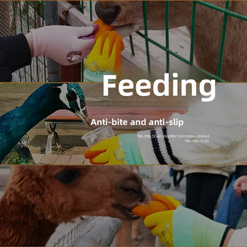 Anti-uzbrukuma cimdi mājdzīvniekiem - Brave Shield, perforācijas aizsardzība, svars 40, piemērots kontaktam ar dzīvniekiem un dārzkopībai