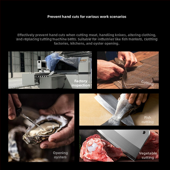 Cimdi ar nerūsējošā tērauda mikrošķiedrām – Anyou Shield