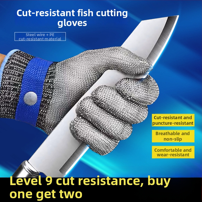 Rukavice otporne na rez s mikrovlaknama od nehrđajućeg čelika – Anyou Shield