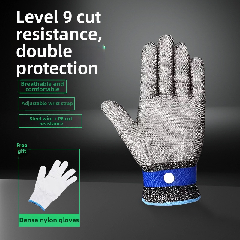 Cimdi ar nerūsējošā tērauda mikrošķiedrām – Anyou Shield