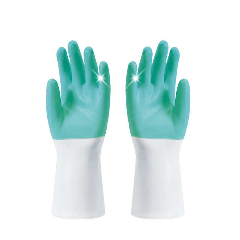 PVC virtuves cimdi, pārtikas kvalitāte, ūdensizturīgi, pret apdedzināšanos, ar augstu temperatūras izturību