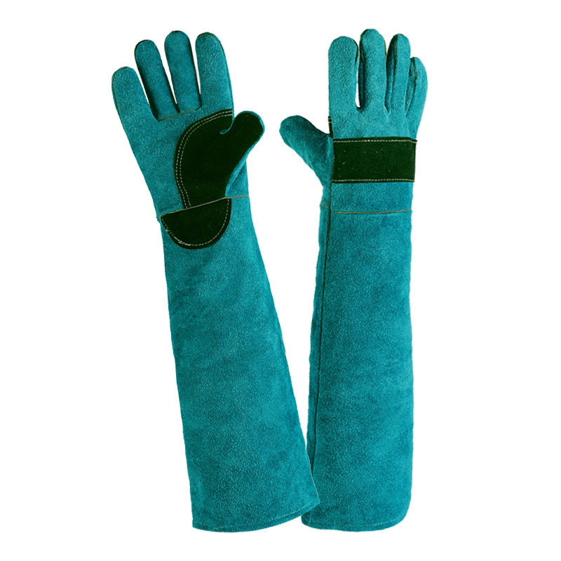 Da Heng ādas cimdi pret kodumu mācībām mājdzīvniekiem, gari aizsargājošie cimdi