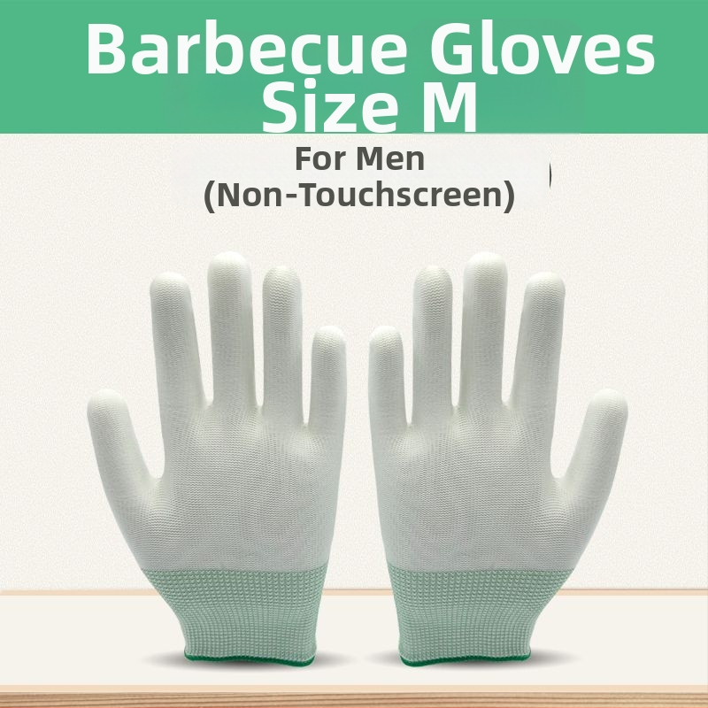 Grila cimdi ar skārienjutīgu ekrānu, izturīgi pret augstām temperatūrām, siltumizolācija, izturīgi pret eļļu, neilons