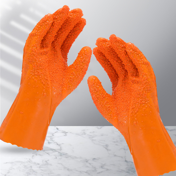 Potpuno potopljene gumene radničke rukavice – protuklizne, otporne na ulje, otporne na habanje, deblje