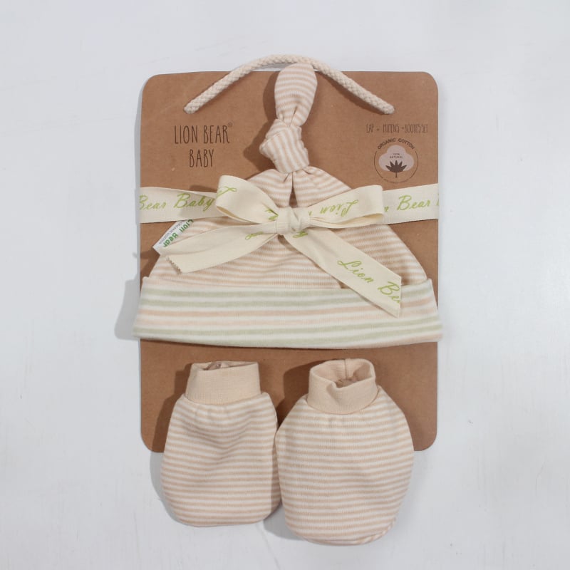 Lion Bear Бебешки ръкавици и покривала за крака – защита от надраскване на ръцете и краката, дишащ памучен материал
