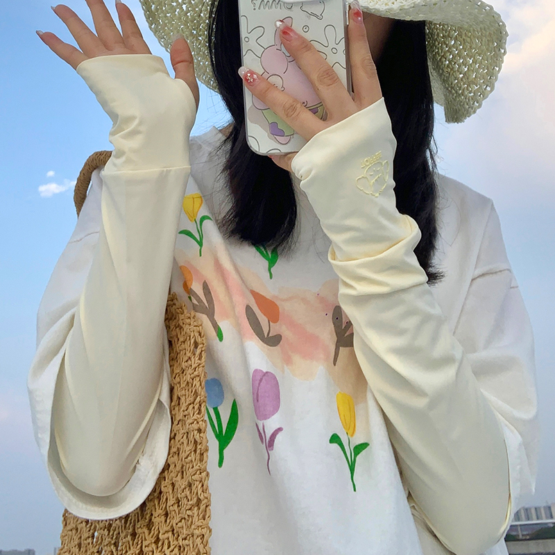 Μανίκια χεριών UV προστασία Ice Silk Νάιλον 71-80% Αναπνεύσιμα