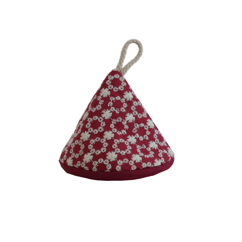 Termoizolēts virtuves komplekts: trīsstūra katla vāciņš, auduma cimdi un katla rokturis (aizsardzība pret apdegumiem)