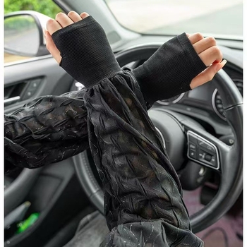 Μανίκια προστασίας από τον ήλιο για καλοκαίρι - Πολυεστέρας, περιεκτικότητα ύλης >96%, Γλυκό στυλ, Καλοκαίρι 2025