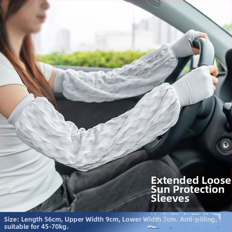 Μανίκια προστασίας από τον ήλιο για καλοκαίρι - Πολυεστέρας, περιεκτικότητα ύλης >96%, Γλυκό στυλ, Καλοκαίρι 2025