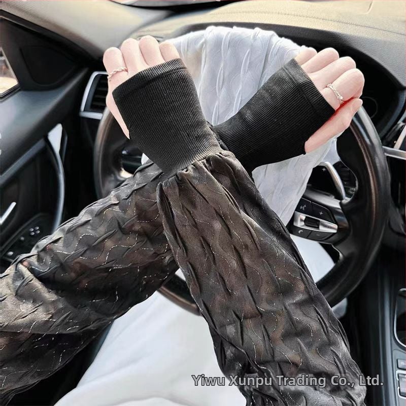 Μανίκια προστασίας από τον ήλιο για καλοκαίρι - Πολυεστέρας, περιεκτικότητα ύλης >96%, Γλυκό στυλ, Καλοκαίρι 2025