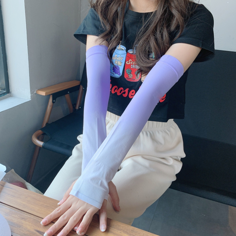 Unisex UV narukavice za podlakticu od Ice Silk – ljeto, lagan poliester, za adolescente
