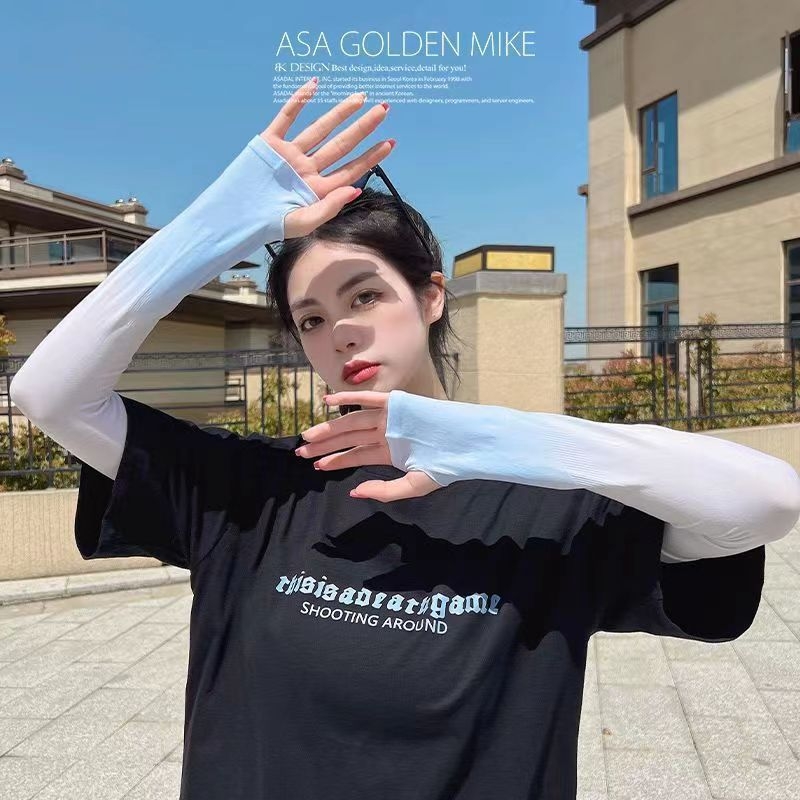 Μανίκια προστασίας από τον ήλιο με UV προστασία, πολυεστερική ύφανση, καλοκαίρι 2023