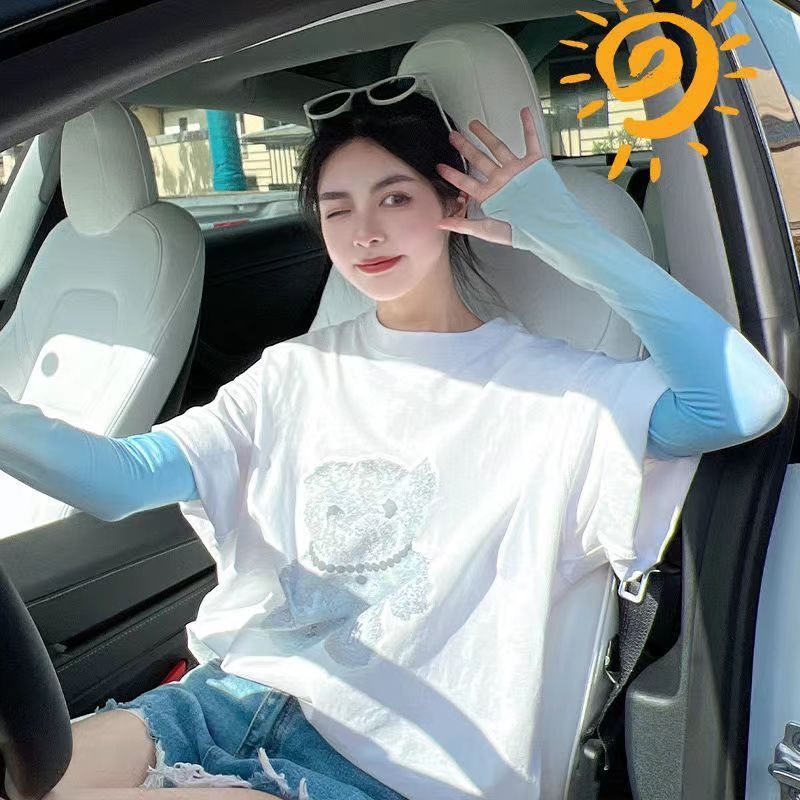 Μανίκια προστασίας από τον ήλιο με UV προστασία, πολυεστερική ύφανση, καλοκαίρι 2023