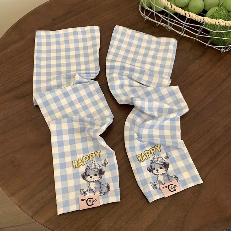 Γυναικεία UV μανίκια από Ice Silk, χαλαρό καρτούν στυλ, Ύφασμα Ice Silk (>96% κύρια ίνα), Πολυεστέρας-Σπένταξ (έως 10% Spandex), Καλοκαίρι 2025