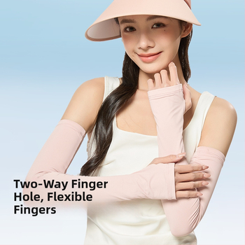 Μανίκια προστασίας από τον ήλιο, μινιμαλιστικό στυλ, πολυεστερικό ύφασμα, οδήγηση και ποδηλασία, άνοιξη 2024
