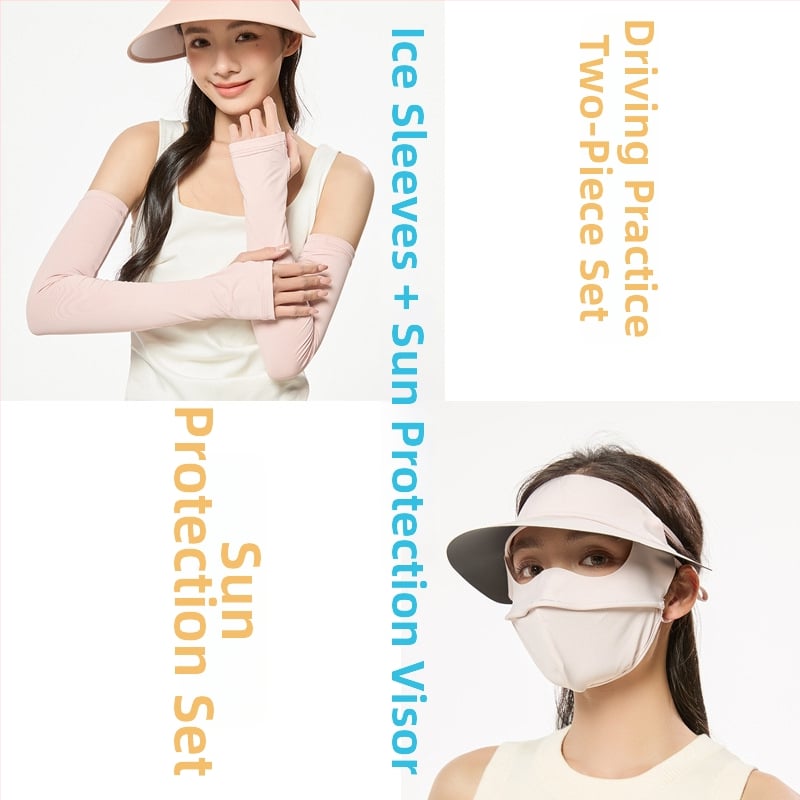 Μανίκια προστασίας από τον ήλιο, μινιμαλιστικό στυλ, πολυεστερικό ύφασμα, οδήγηση και ποδηλασία, άνοιξη 2024