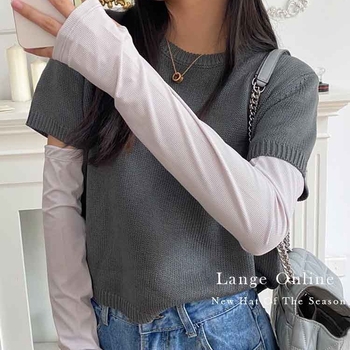 Manșete pentru brațe Ice Silk cu protecție UV, vară, pentru condus, poliester-spandeks