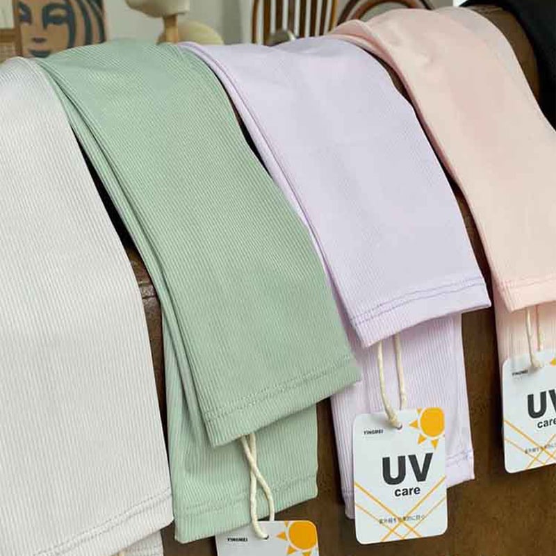 Manșete pentru brațe Ice Silk cu protecție UV, vară, pentru condus, poliester-spandeks